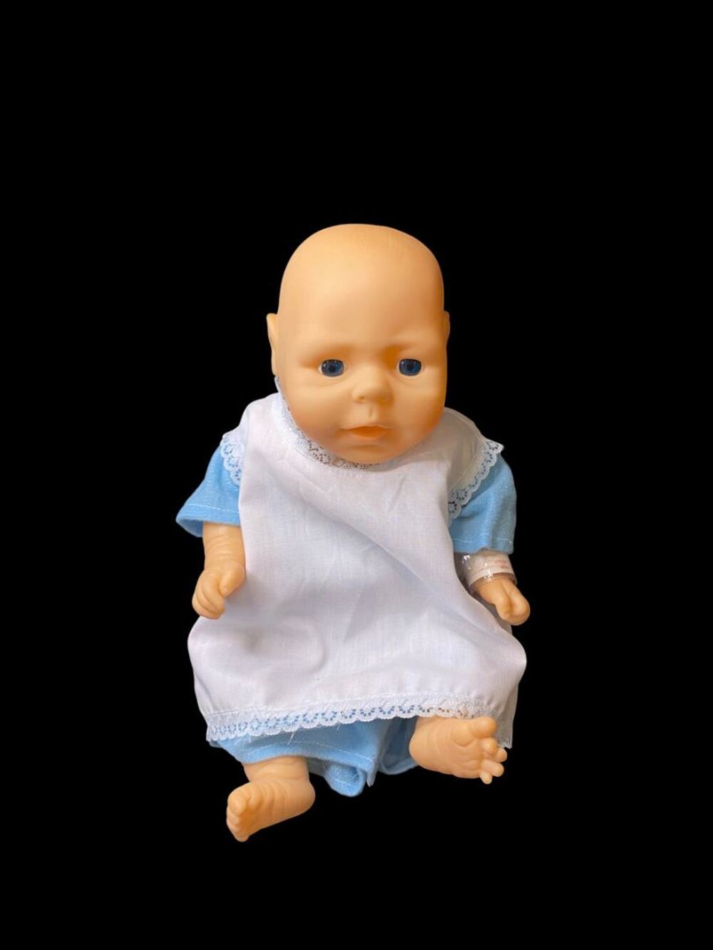 1980s Emson Real Life Vinyl Baby Doll 12" Articulated Arms Legs